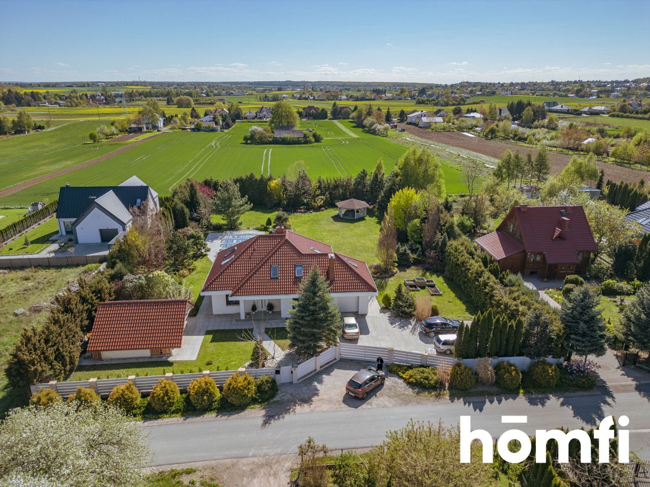 BEAUTIFUL PASSIVE HOUSE WITH SWIMMING POOL AND GARDEN - House - Sale - Świdnicki, Mełgiew / Nowy Krępiec