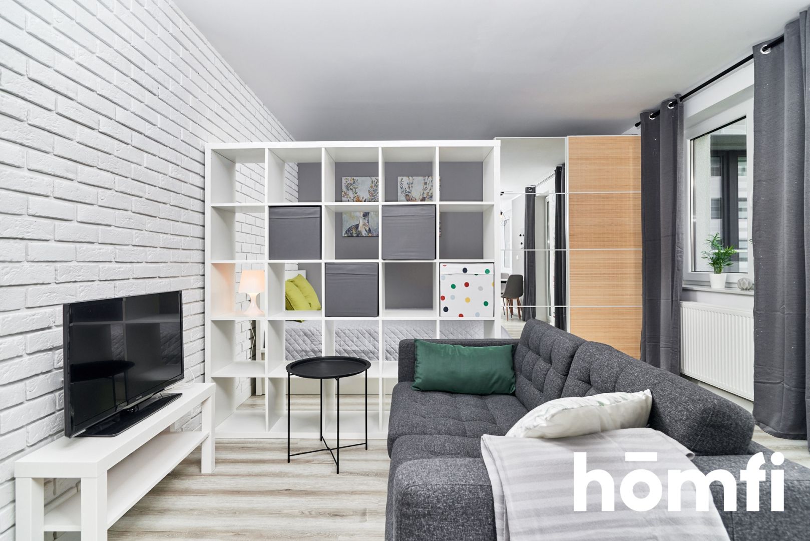 Modern studio with a balcony and garage - Legnicka Street - Apartment - Rent - Wrocław, Fabryczna