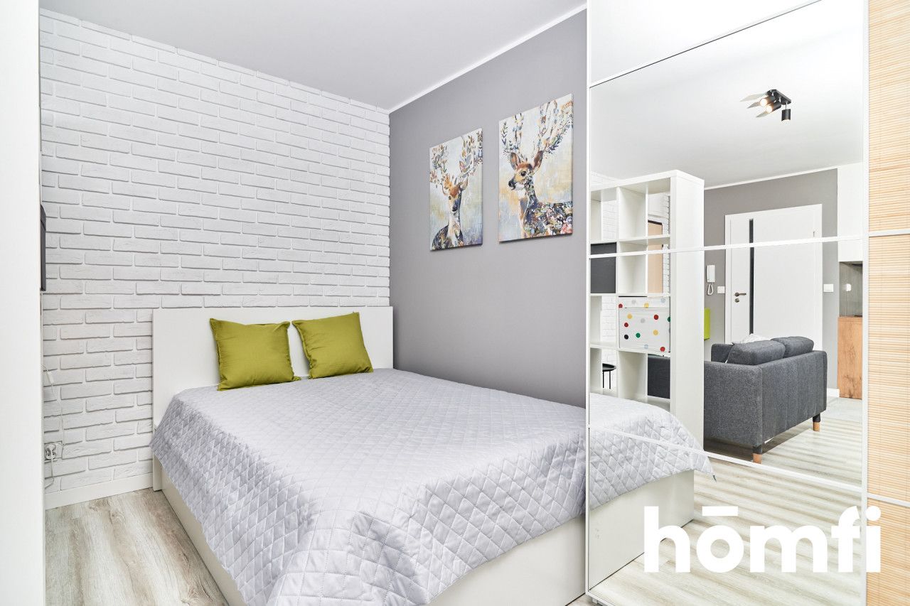 Modern studio with a balcony and garage - Legnicka Street - Apartment - Rent - Wrocław, Fabryczna