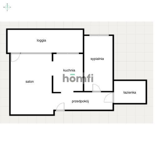 Zadbane 2 pokoje | Duża loggia | Promenada | 56m2 - Mieszkanie - Wynajem - Warszawa, Praga-Południe
