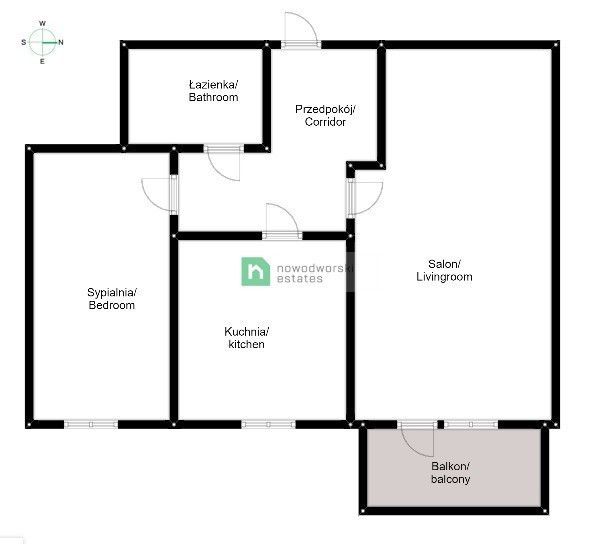 For rent a 2-room comfortable apartment Zakrzówek - Квартира - Оренда - Kraków, Podgórze / Zakrzówek