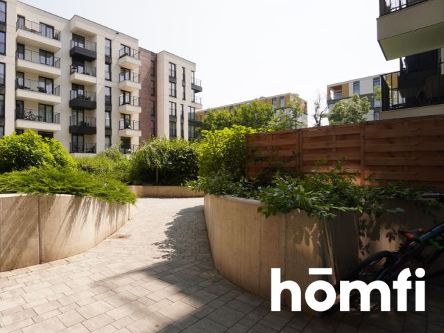 Modern flat with a small garden and terrace on a ground floor of prestigious development by Bryksy - 'Steam Park' | Rakowicka St. | Grzegórzki - Квартира - Продаж - Kraków, Śródmieście / Grzegórzki