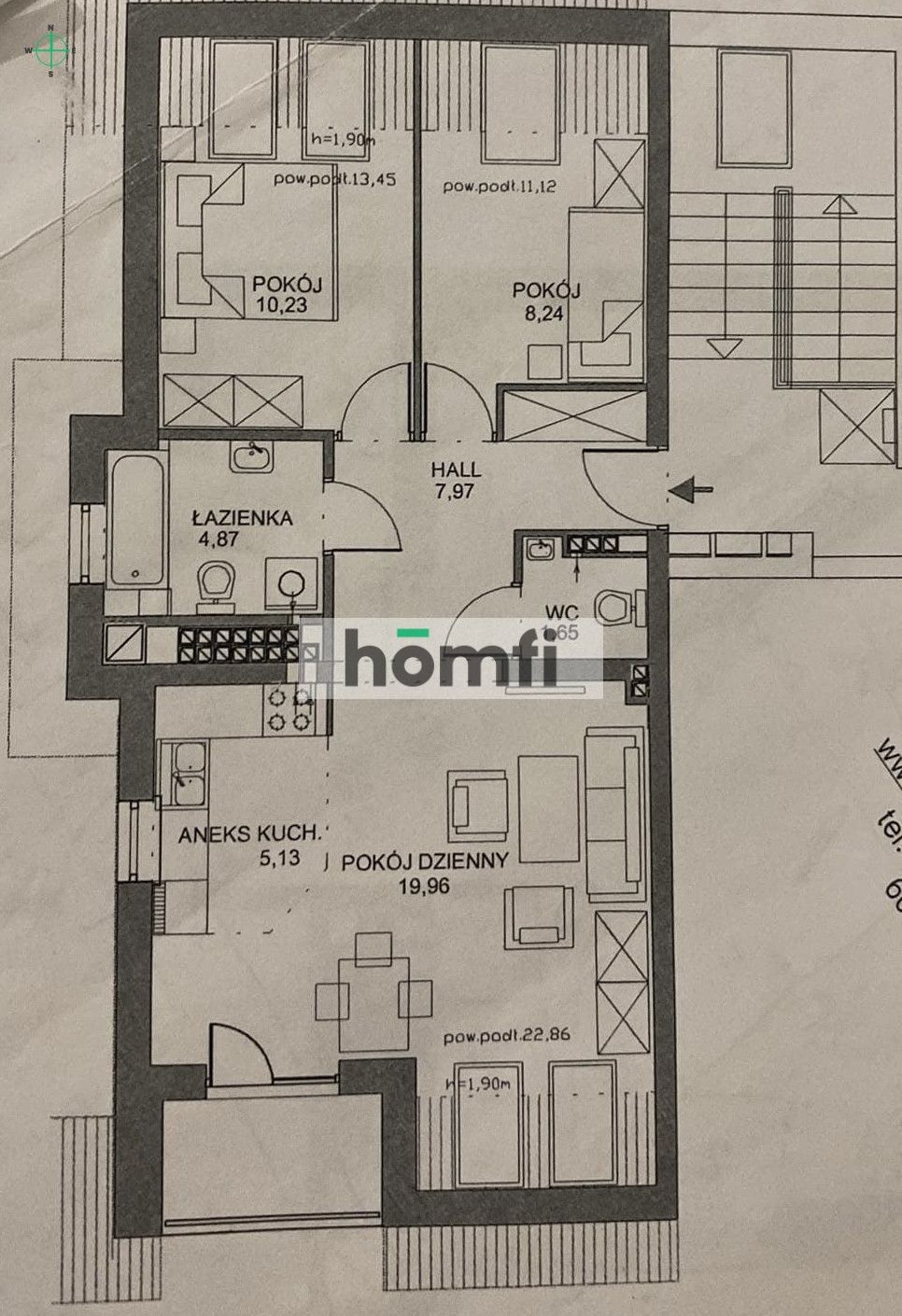 3-room apartment in the "Pod Dębami" estate with a mountain view - Apartment - Sale - Starachowicki, Starachowice / Wanacja