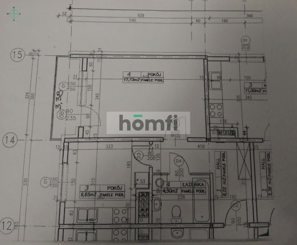 Kawalerka lub 2 pokoje na os. Etiuda - Mieszkanie - Sprzedaż - Radom, Gołębiów