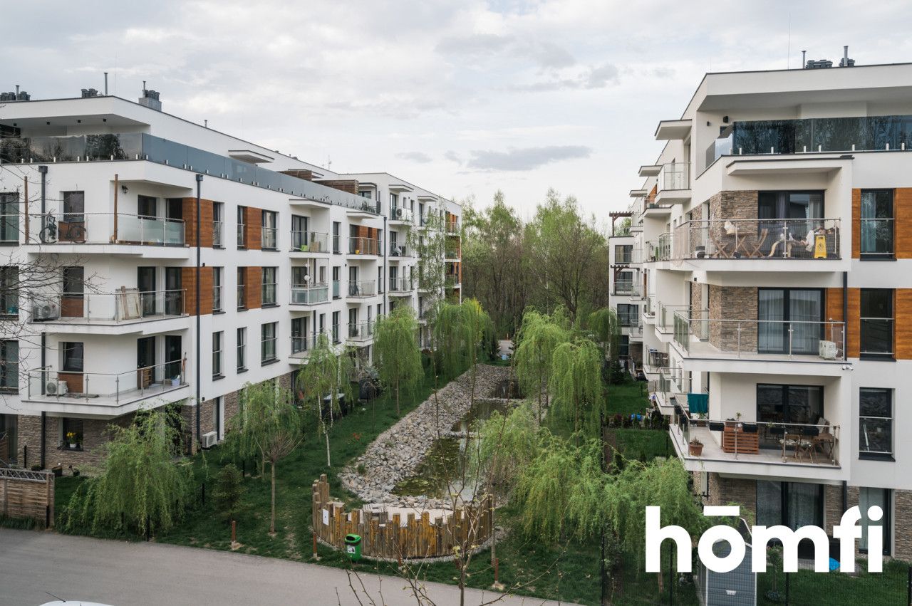 BRIGHT STUDIO APARTMENT WITH AIR CONDITIONING | BALCONY | UNDERGROUND PARKING | WIELICZKA PARK CZARNOCHOWICE NEAR KRAKÓW - Apartment - Rent - Wielicki, Wieliczka / Czarnochowice