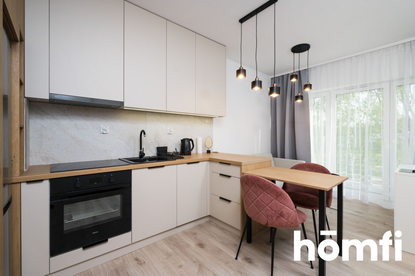 BRIGHT STUDIO APARTMENT WITH AIR CONDITIONING | BALCONY | UNDERGROUND PARKING | WIELICZKA PARK CZARNOCHOWICE NEAR KRAKÓW - Apartment - Rent - Wielicki, Wieliczka / Czarnochowice