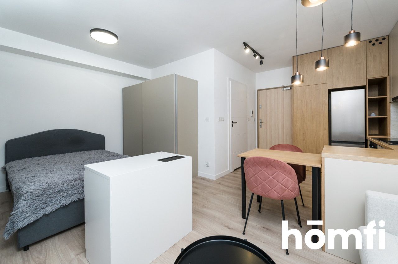 BRIGHT STUDIO APARTMENT WITH AIR CONDITIONING | BALCONY | UNDERGROUND PARKING | WIELICZKA PARK CZARNOCHOWICE NEAR KRAKÓW - Apartment - Rent - Wielicki, Wieliczka / Czarnochowice