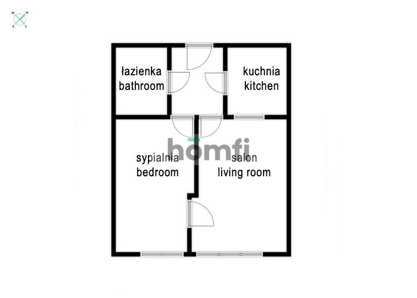 2 rooms by Bielanski Forrest - Apartment - Sale - Warszawa, Bielany / Wrzeciono