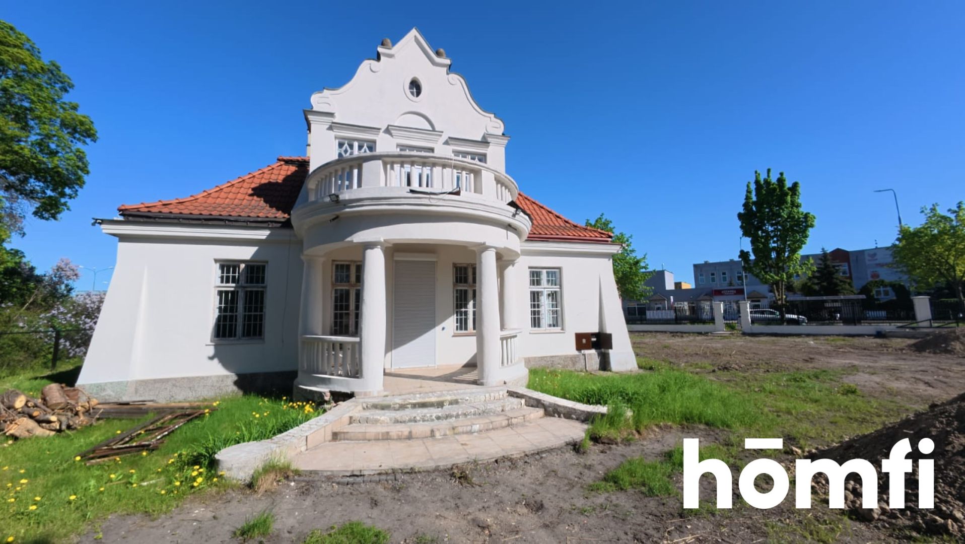 Zabytkowy dworek na dużej, budowlanej działce w centrum miasta - Lokal użytkowy - Sprzedaż - Radom, Nad Potokiem