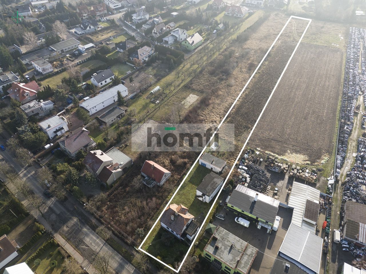 Developed building plot with possibility of division - Plot - Sale - Poznań, Nowe Miasto / Szczepankowo