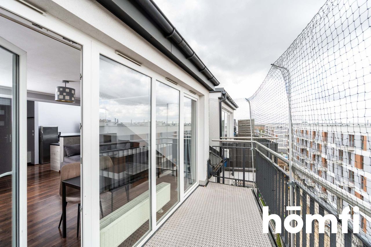 Studio 26 sqm, balcony, last floor - Apartment - Rent - Kraków, Krowodrza / Prądnik Biały