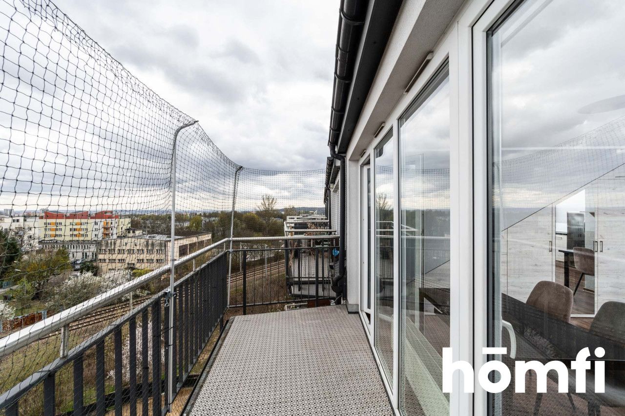 Studio 26 sqm, balcony, last floor - Apartment - Rent - Kraków, Krowodrza / Prądnik Biały