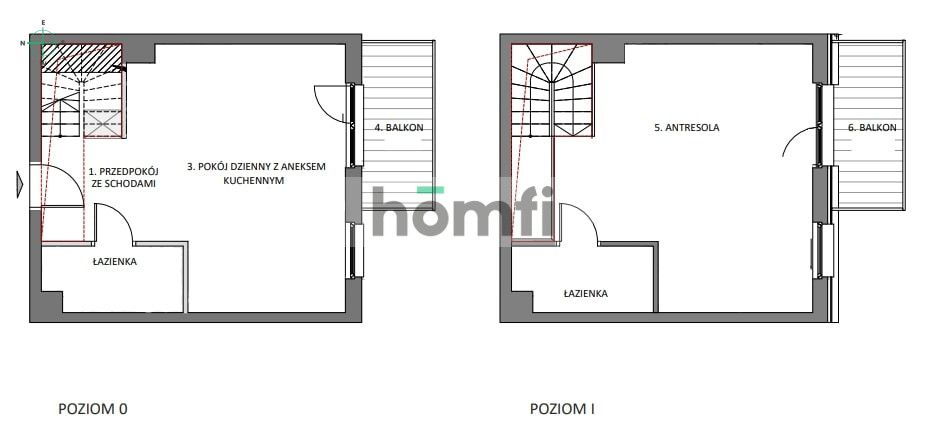 2 poziomowe mieszkanie w wysokim standardzie - Orunia Górna - Mieszkanie - Wynajem - Gdańsk, Orunia Górna