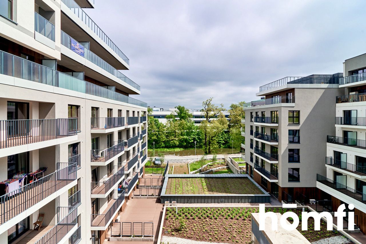 2 - room - 49 m2, balcony, garage, air conditioning / Walońska / Angel River - Apartment - Sale - Wrocław, Krzyki