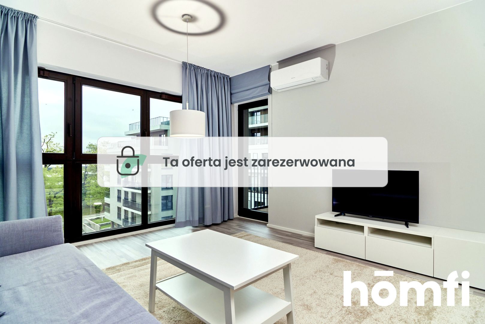 2 - pokojowe - 49 m2, balkon, garaż, klimatyzacja / Walońska / Angel River - Mieszkanie - Sprzedaż - Wrocław, Krzyki