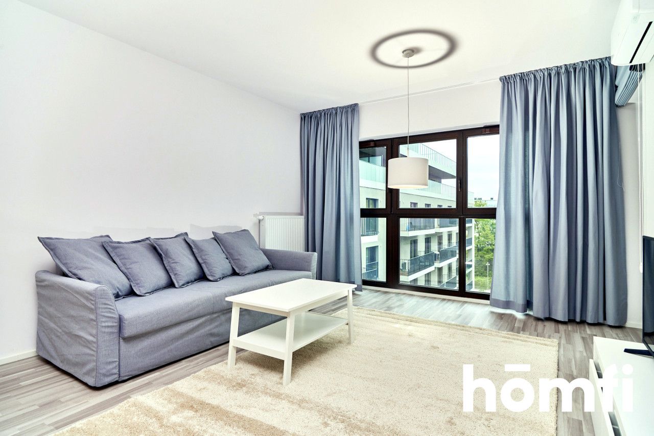 2 - room - 49 m2, balcony, garage, air conditioning / Walońska / Angel River - Apartment - Sale - Wrocław, Krzyki
