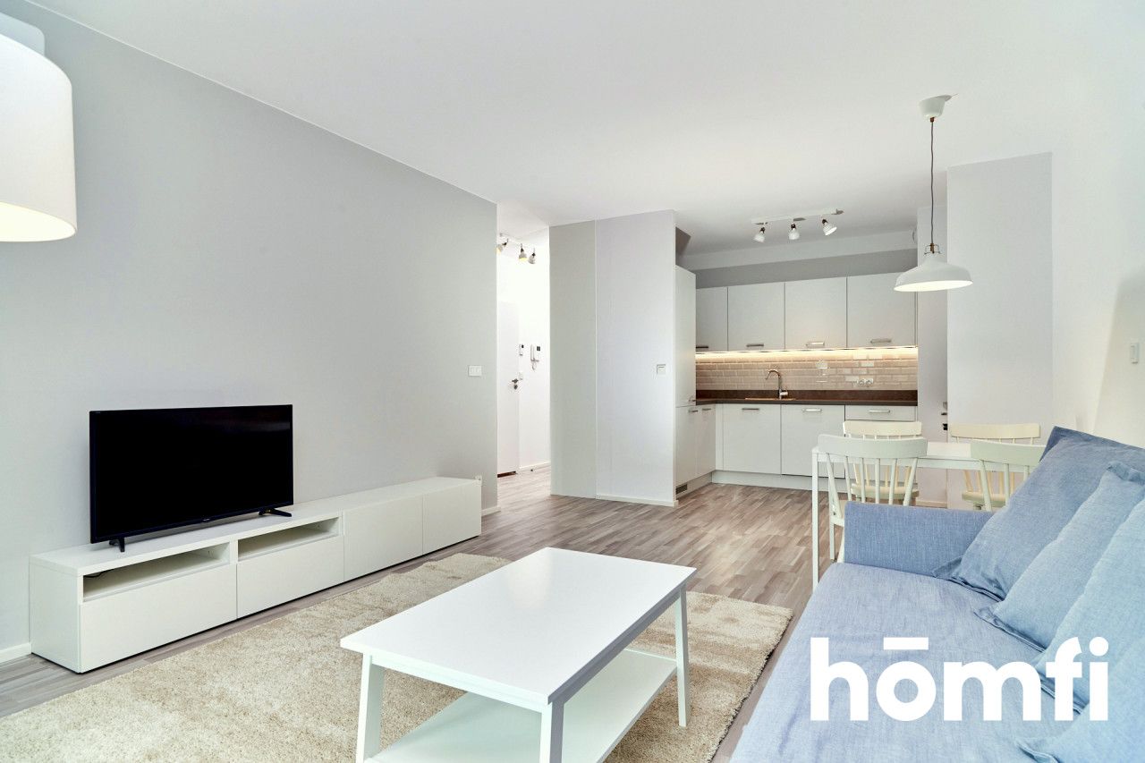 2 - room - 49 m2, balcony, garage, air conditioning / Walońska / Angel River - Apartment - Sale - Wrocław, Krzyki