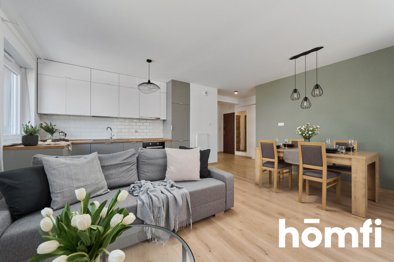 spacious 3 room apartment / sunny terrace / fitness club / parking - Apartment - Rent - Wrocław, Psie Pole / Poświętne