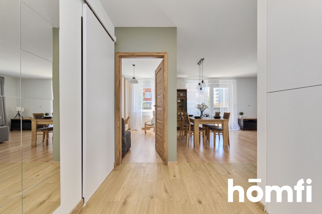 spacious 3 room apartment / sunny terrace / fitness club / parking - Apartment - Rent - Wrocław, Psie Pole / Poświętne