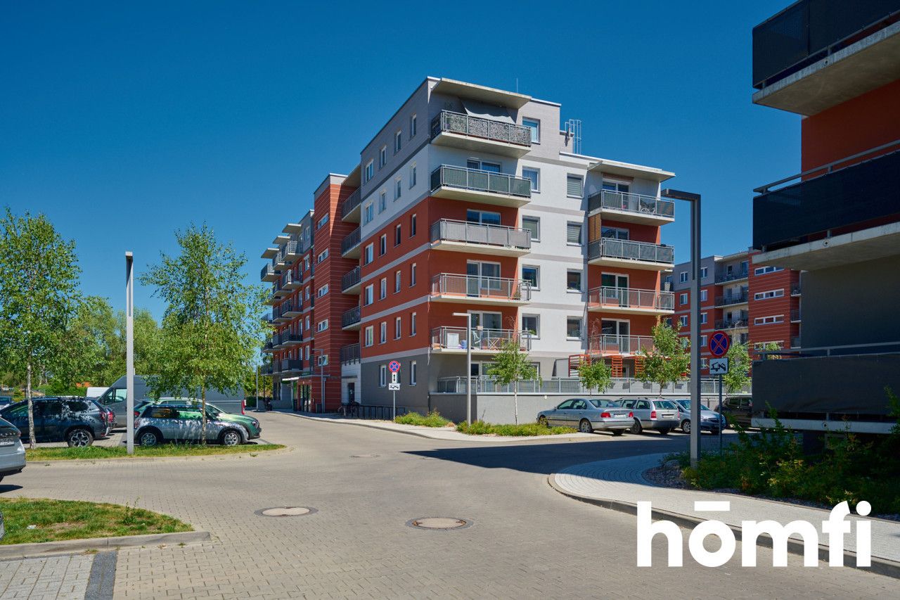 spacious 3 room apartment / sunny terrace / fitness club / parking - Apartment - Rent - Wrocław, Psie Pole / Poświętne