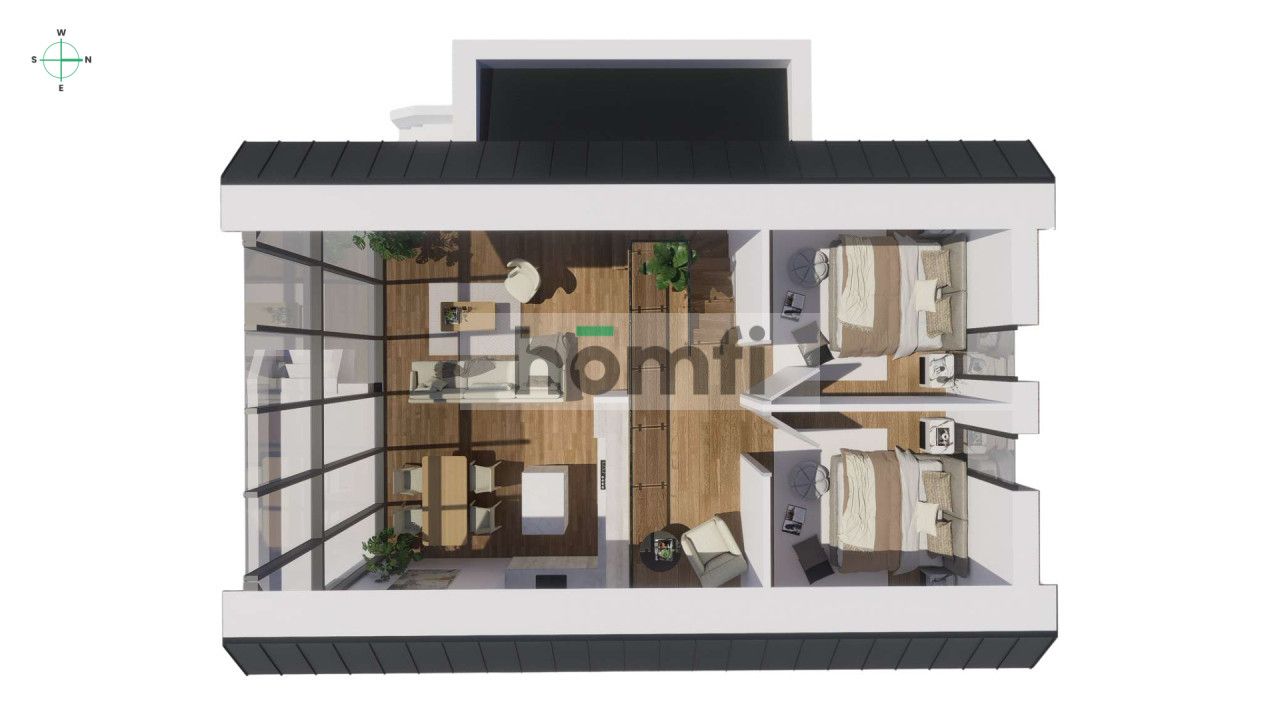 Murowqane domy w stanie deweloperskim w projekcie nowoczesnej Stodoły na nowym osiedlu we Wsoli - Dom - Sprzedaż - Radomski, Jedlińsk / Wsola