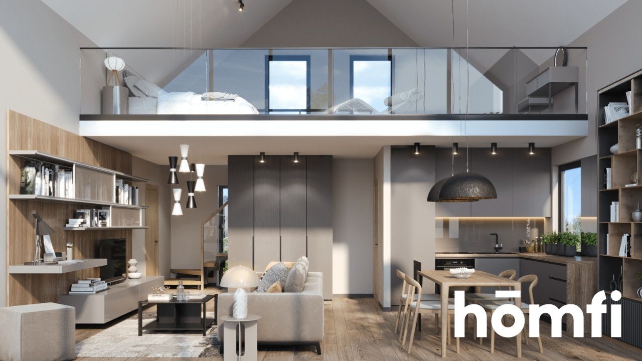 Murowqane domy w stanie deweloperskim w projekcie nowoczesnej Stodoły na nowym osiedlu we Wsoli - Dom - Sprzedaż - Radomski, Jedlińsk / Wsola