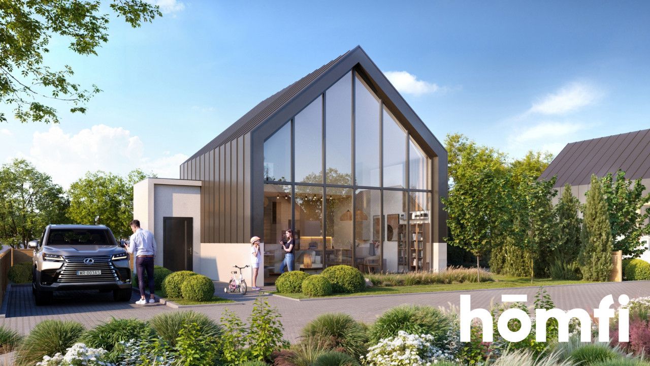 Murowqane domy w stanie deweloperskim w projekcie nowoczesnej Stodoły na nowym osiedlu we Wsoli - Dom - Sprzedaż - Radomski, Jedlińsk / Wsola