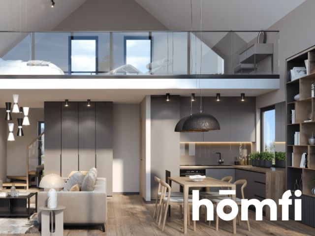 Murowqane domy w stanie deweloperskim w projekcie nowoczesnej Stodoły na nowym osiedlu we Wsoli - Dom - Sprzedaż - Radomski, Jedlińsk / Wsola