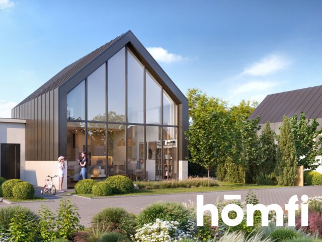 Murowqane domy w stanie deweloperskim w projekcie nowoczesnej Stodoły na nowym osiedlu we Wsoli - Dom - Sprzedaż - Radomski, Jedlińsk / Wsola