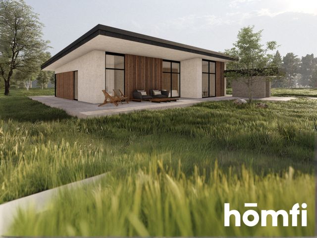 Pasywny parterowy dom gotowy do zamieszkania - Dom - Sprzedaż - Gorzowski, Kłodawa / Rybakowo