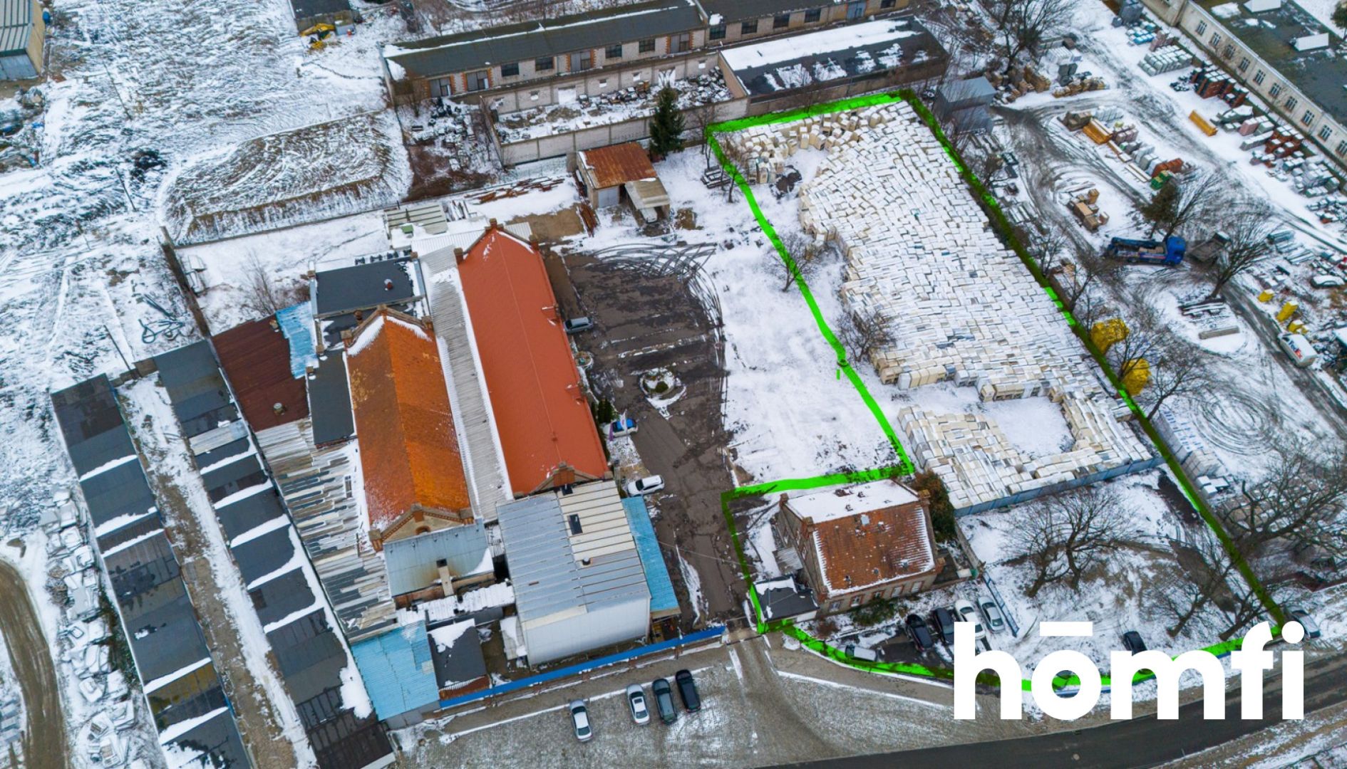 Large plot with a building, for your own arrangement - Ділянка - Продаж - Świdnicki, Strzegom