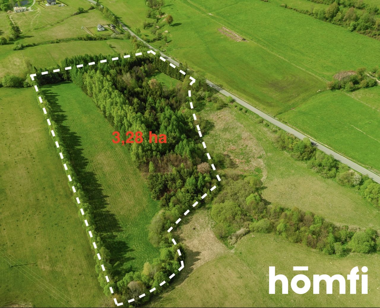 Ustrzyki Dolne - plot in Hoszowczyk! - Ділянка - Продаж - Bieszczadzki, Ustrzyki Dolne / Hoszowczyk