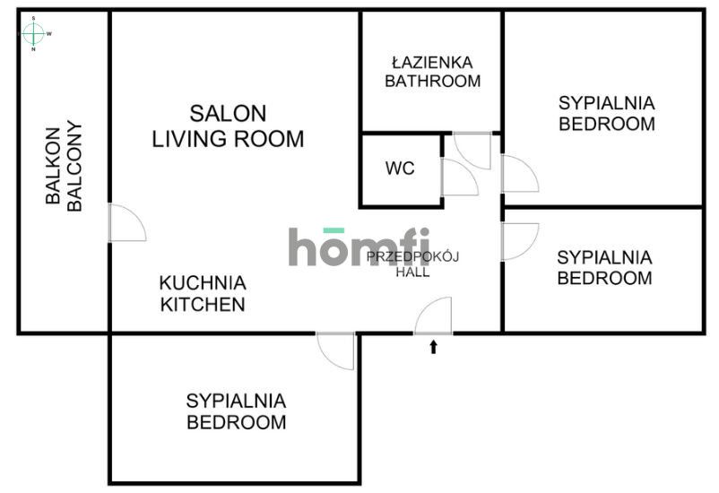 OKAZJA! NOWA INSTALACJA | DLA RODZINY USTAWNE 4 POK 69 M2 | PIWNICA | BALKON | UL. LEGIONÓW POLSKICH BOCHNIA - Mieszkanie - Sprzedaż - Bocheński, Bochnia
