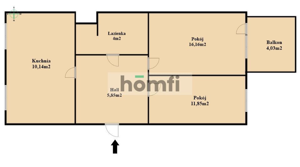 Great location |Possibility of arranging 3 rooms - Квартира - Продаж - Rzeszów, Mieszka I