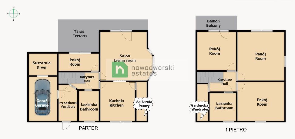 A beautiful house of 250 m2, with a garden, 5 rooms, Radom - House - Rent - Radom, Rajec Poduchowny