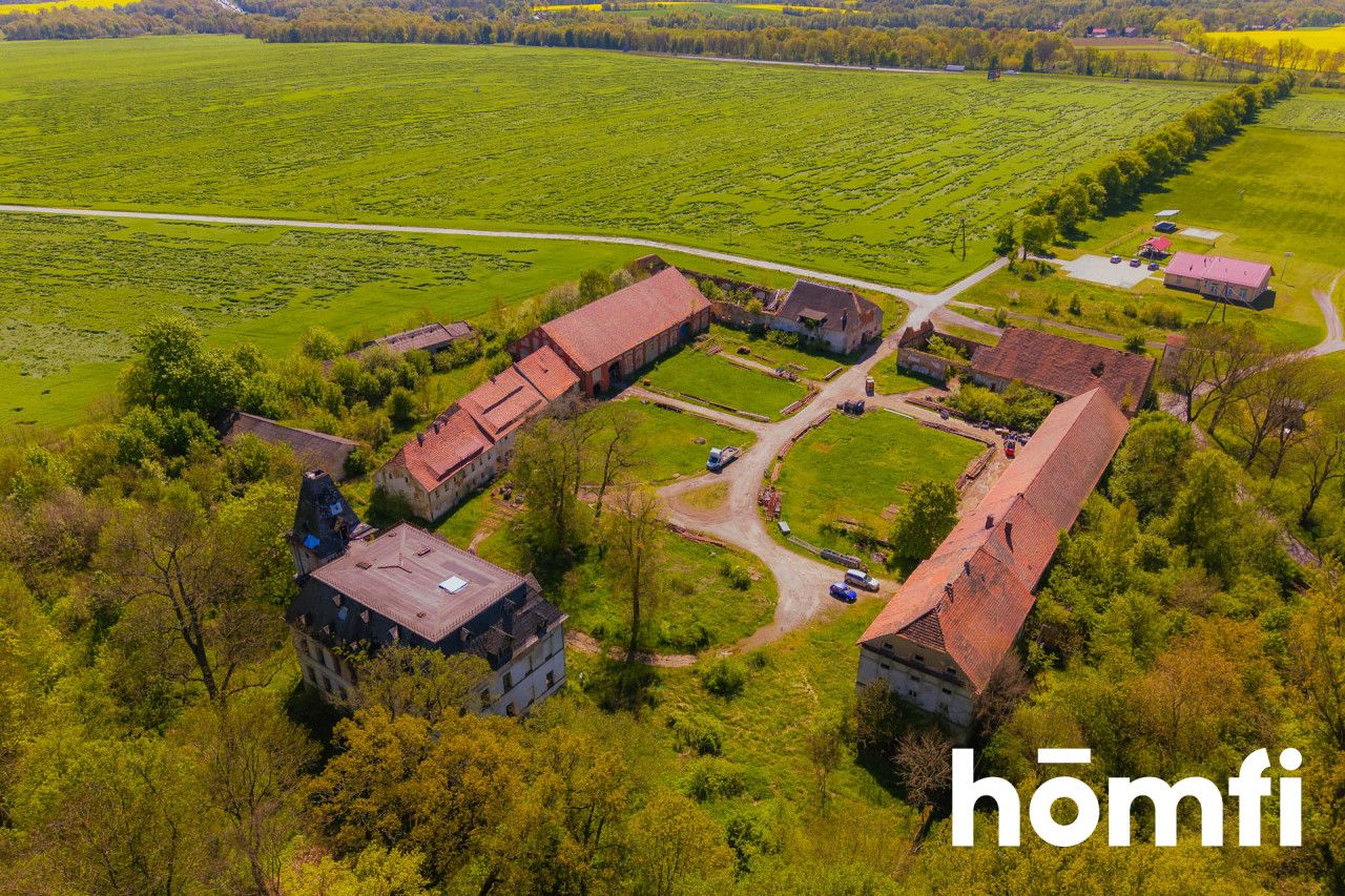 A charming 17-hectare plot with a manor and palace complex - Plot - Sale - Legnicki, Chojnów / Budziwojów