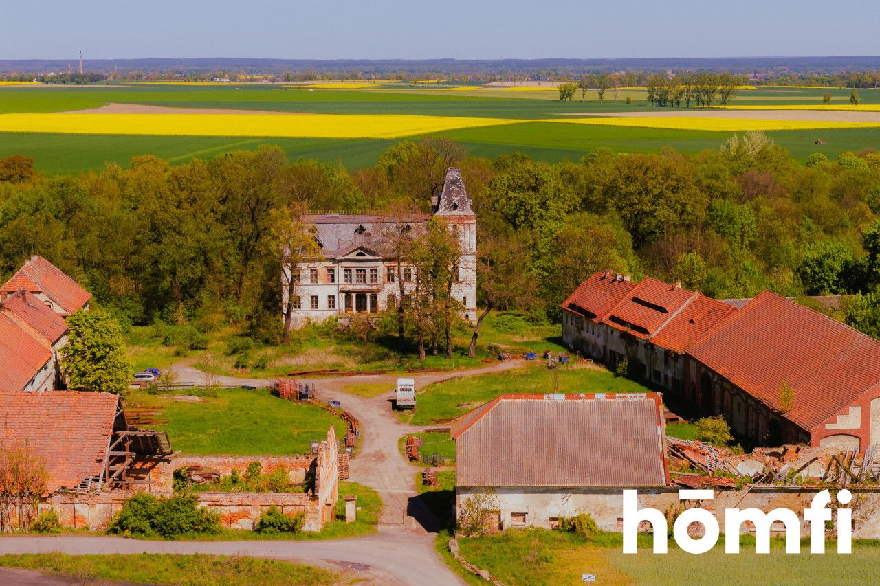 Urokliwy grunt 17 hektarowy z zespołem folwarczno-pałacowym - Działka - Sprzedaż - Legnicki, Chojnów / Budziwojów
