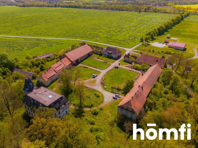 Urokliwy grunt 17 hektarowy z zespołem folwarczno-pałacowym - Działka - Sprzedaż - Legnicki, Chojnów / Budziwojów