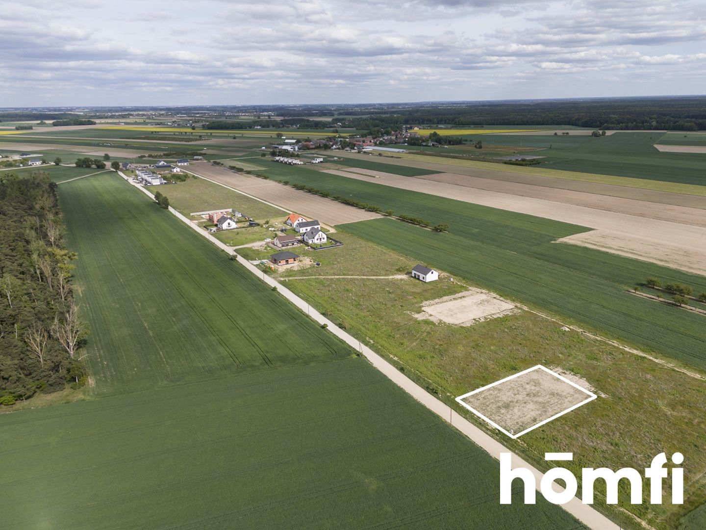 Building plot with issued development conditions - Plot - Sale - Poznański, Kórnik / Konarskie