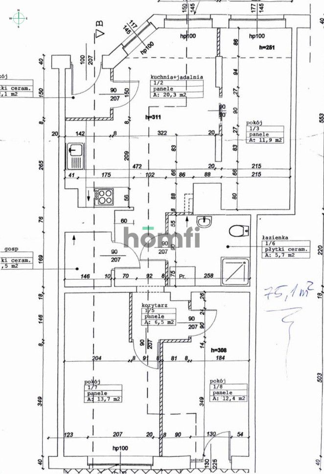 Spacious 4-room apartment by the sea – full of potential! - Apartment - Sale - Kołobrzeski, Kołobrzeg
