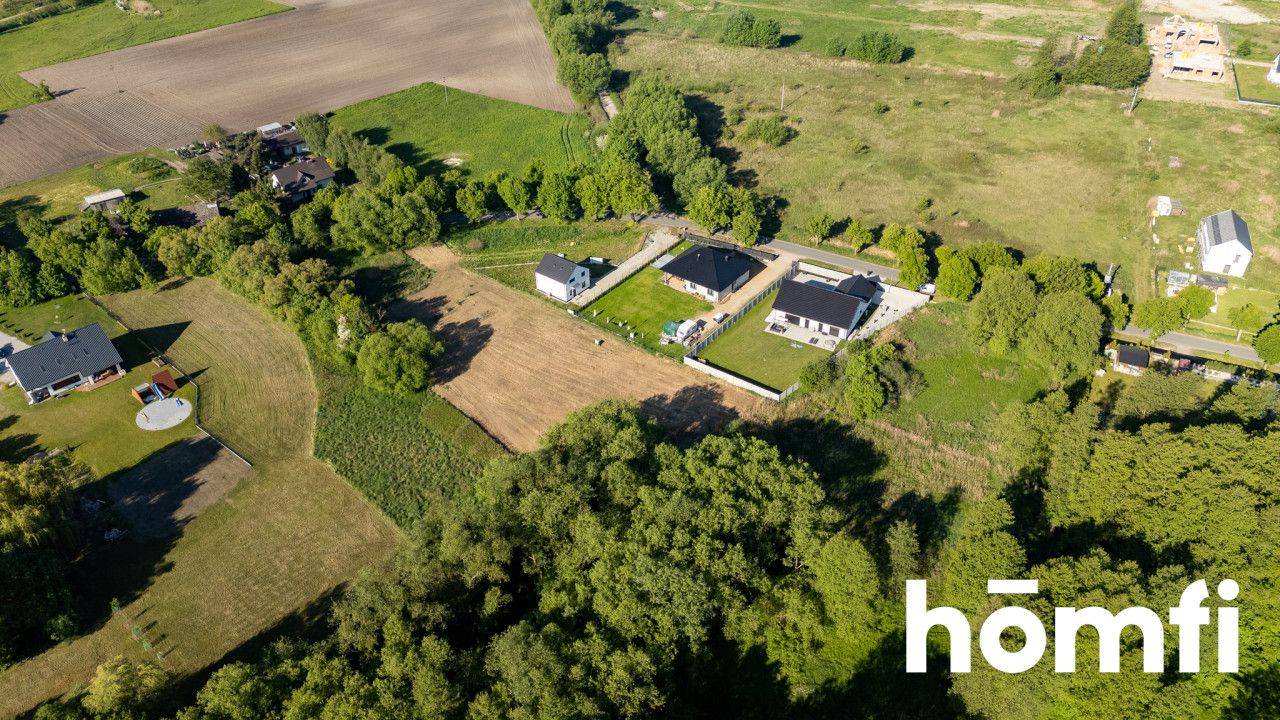 Działka budowlana Brzezia Łąka, widok na las. - Działka - Sprzedaż - Wrocławski, Długołęka / Brzezia Łąka