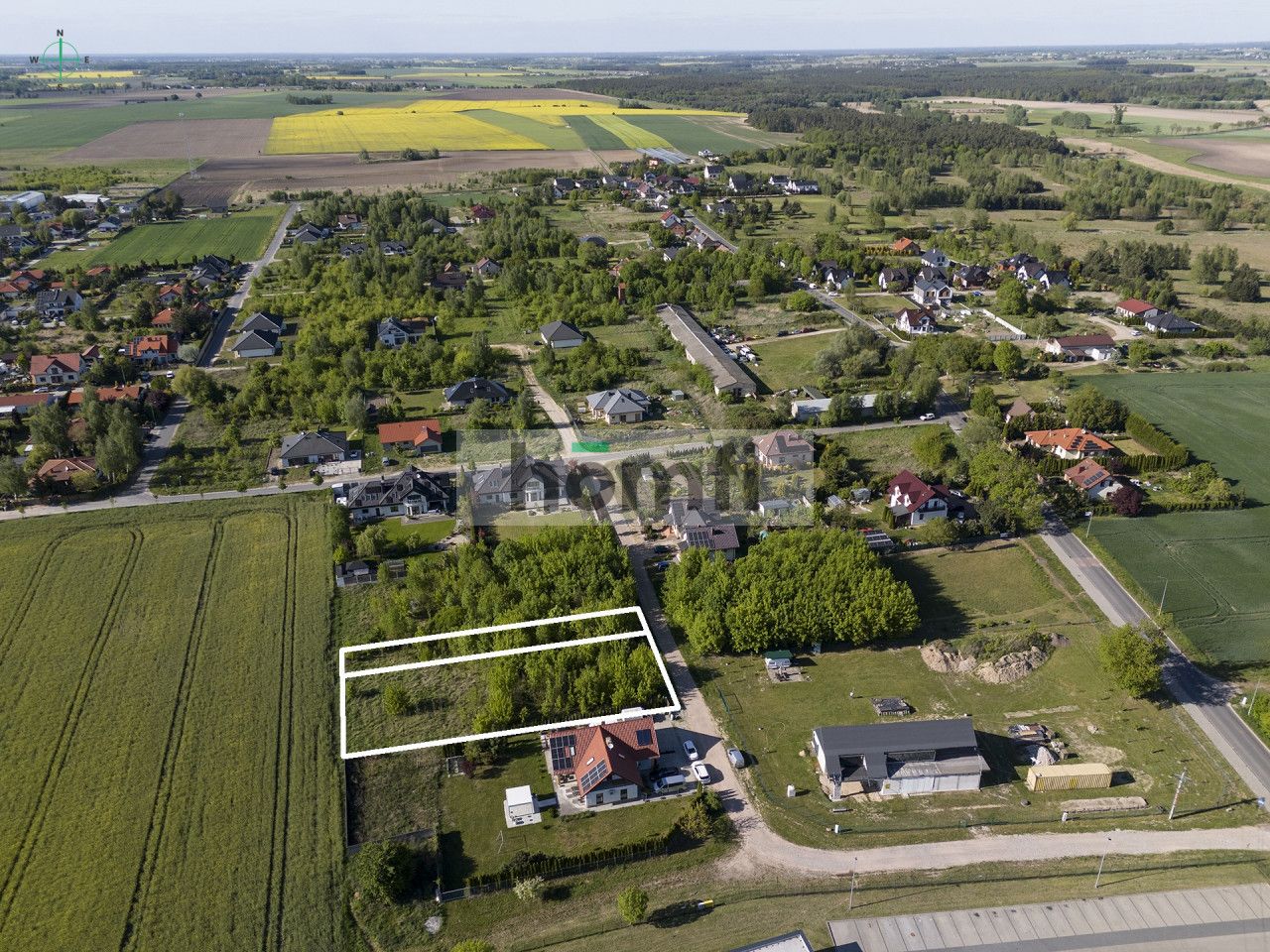 Działka pod usługi lub zabudowę mieszkaniową - Działka - Sprzedaż - Poznański, Rokietnica / Bytkowo