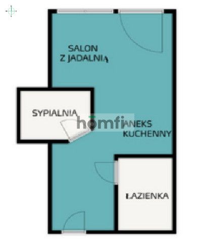 2-room apartment in quiet area, Rudna Mała - Квартира - Продаж - Rzeszowski, Głogów Małopolski / Rudna Mała