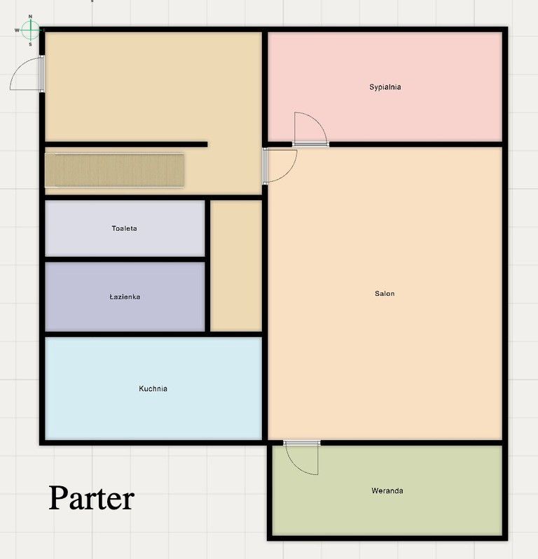 House with a spacious plot in Robakowo - House - Sale - Poznański, Kórnik / Robakowo