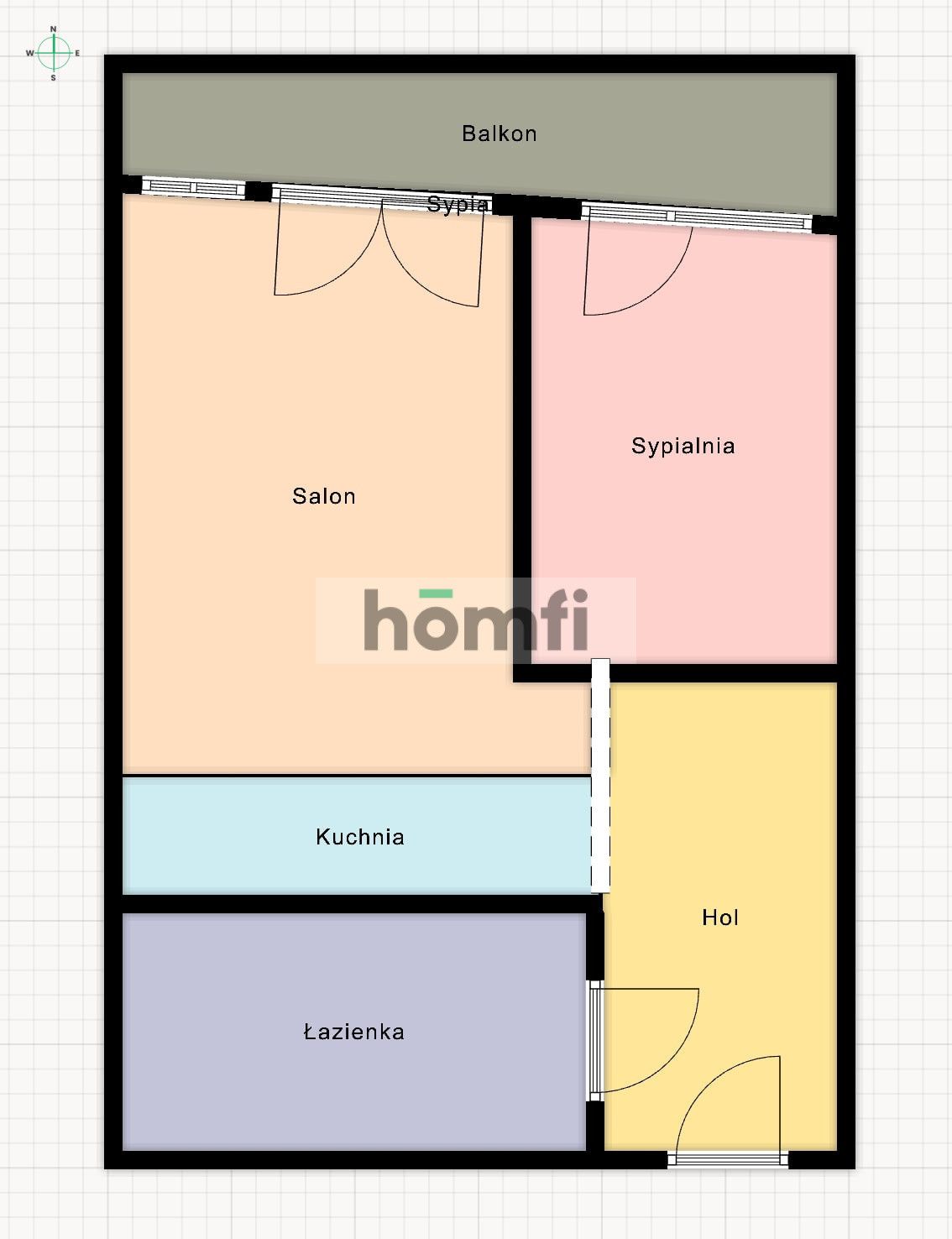 DWUPOKOJOWE MIESZKANIE PRZY BROWARACH WARSZAWSKICH - Mieszkanie - Wynajem - Warszawa, Wola