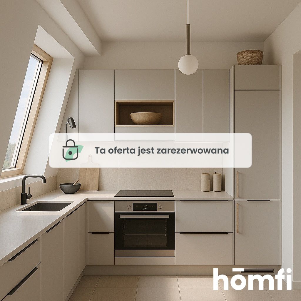 Kawalerka 39m2 z osobną kuchnią i garażem na Krzykach - Mieszkanie - Sprzedaż - Wrocław, Krzyki