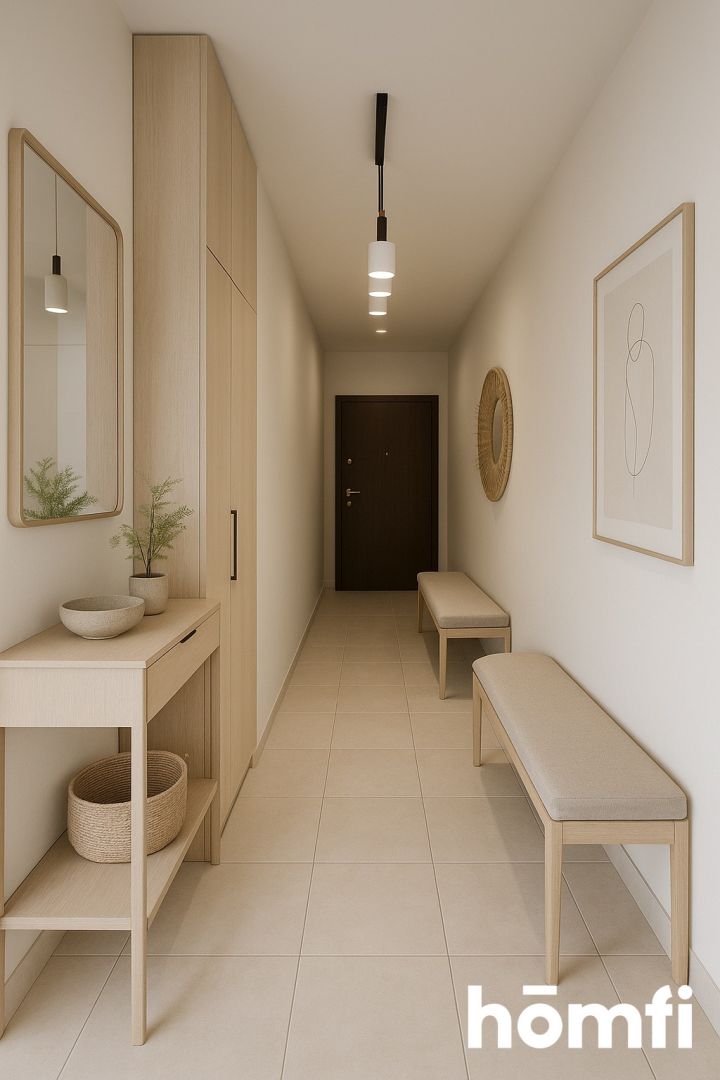 Kawalerka 39m2 z osobną kuchnią i garażem na Krzykach - Mieszkanie - Sprzedaż - Wrocław, Krzyki