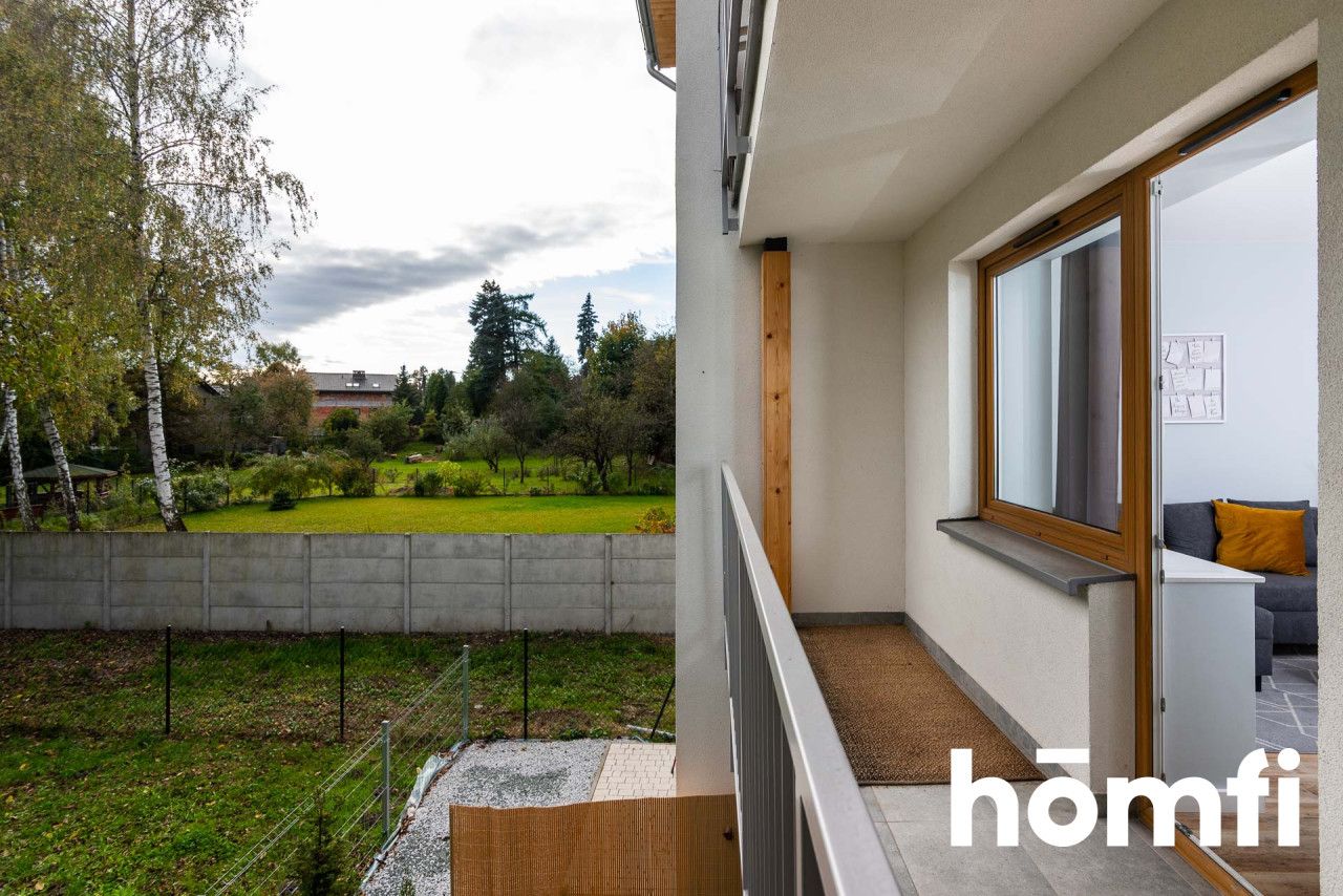 Cozy studio apartment with a large balcony in green area at Rakuś street - Квартира - Оренда - Kraków, Podgórze / Bieżanów-Prokocim