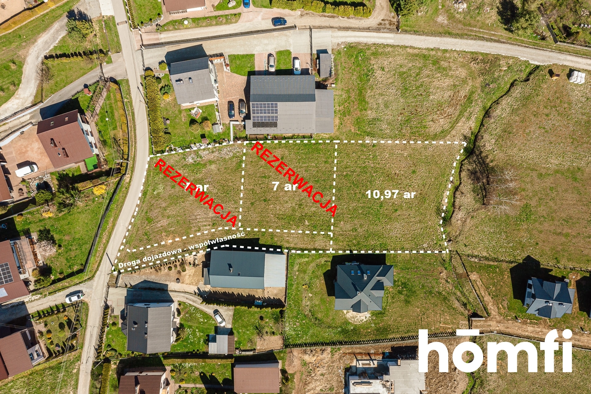 Plot of 700 m² with WZ with a scenic view. - Ділянка - Продаж - Rzeszów, Przybyszówka