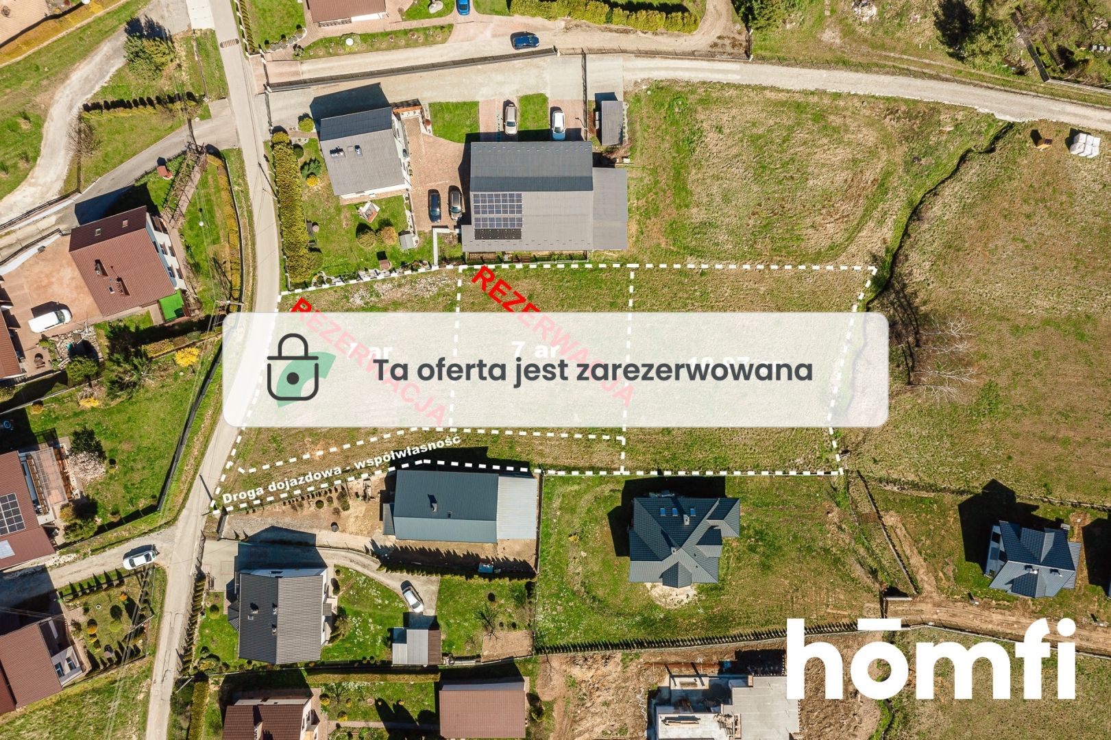 Plot of 700 m² with WZ with a scenic view. - Ділянка - Продаж - Rzeszów, Przybyszówka
